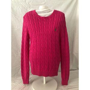 Ralph Lauren Polo, Ladies Cotton Cable Sweater